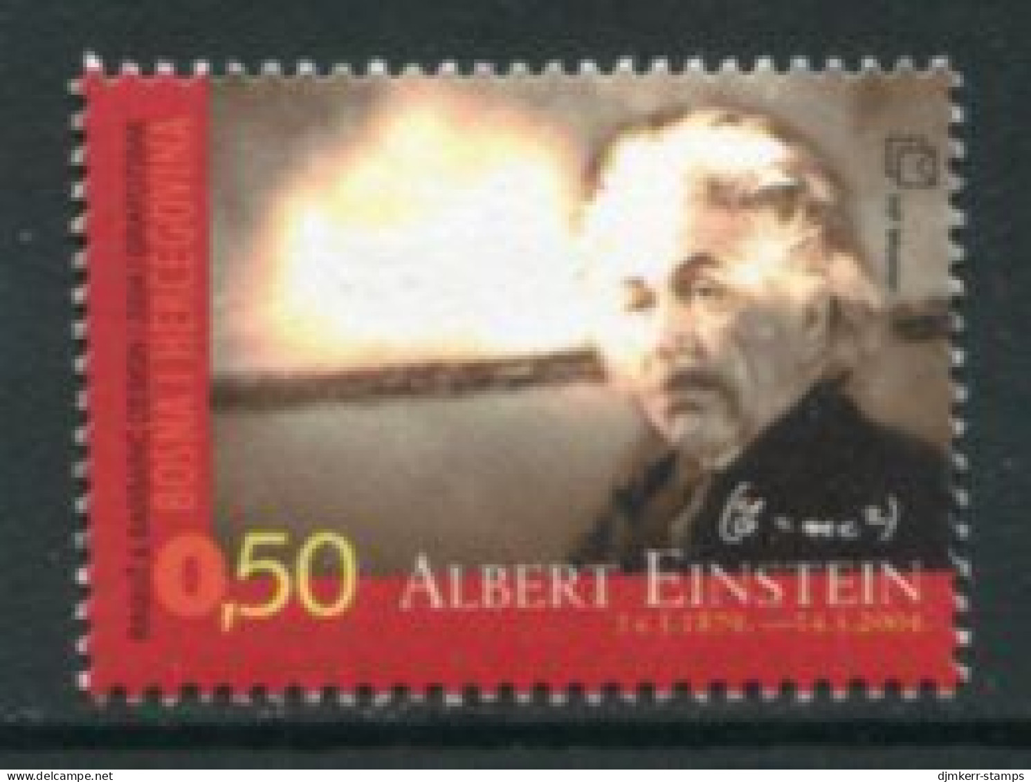 BOSNIA HERCEGOVINA (CROAT) 2004 Einstein Anniversary MNH / **.  Michel 125 - Bosnien-Herzegowina