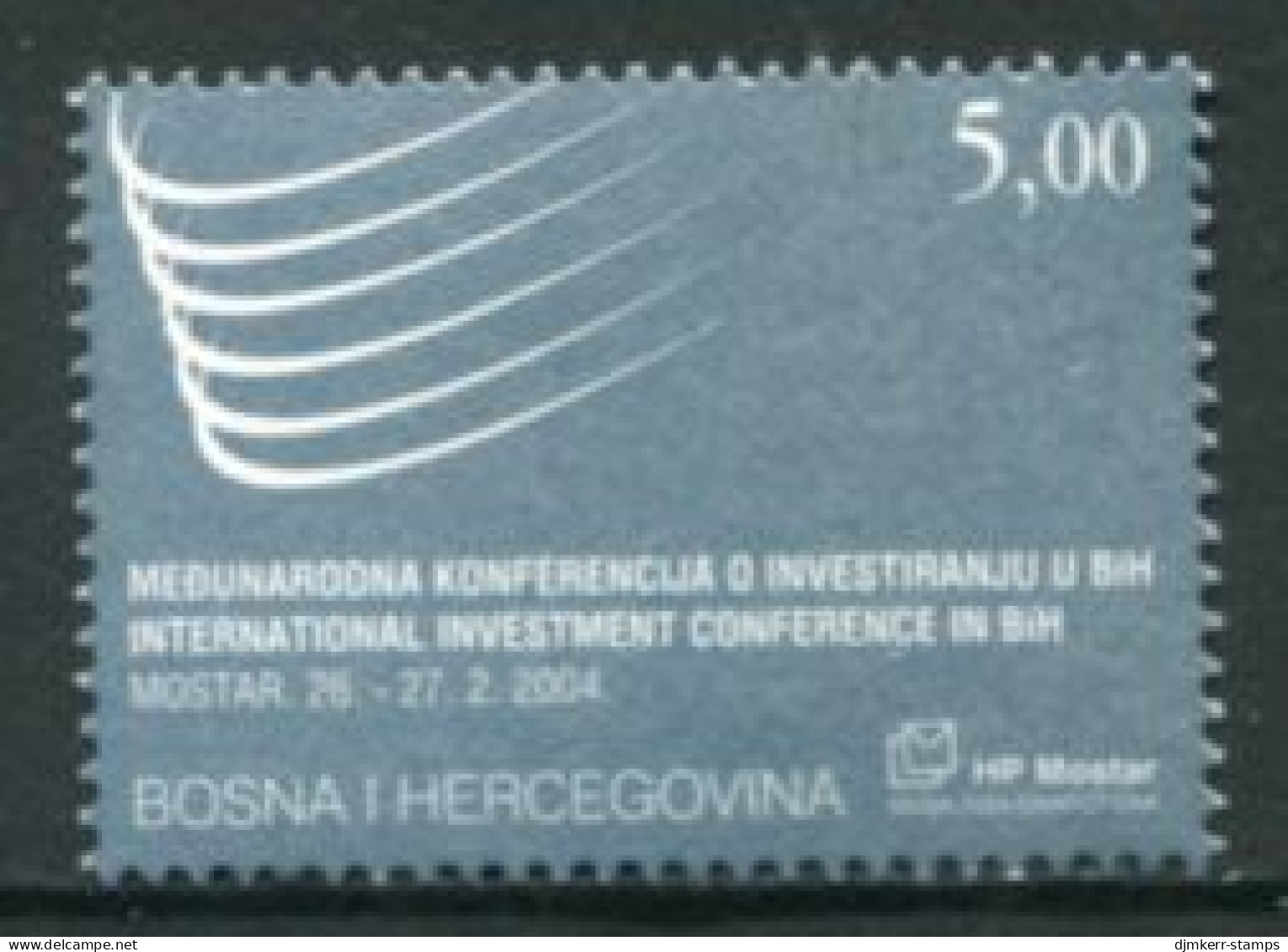 BOSNIA HERCEGOVINA (CROAT) 2004 Investment Conference MNH / **.  Michel 123 - Bosnien-Herzegowina