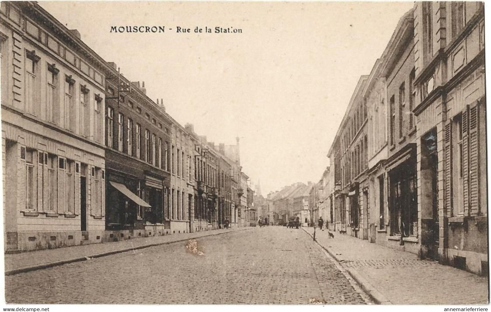MOUSCRON - Rue De La Station - Moeskroen