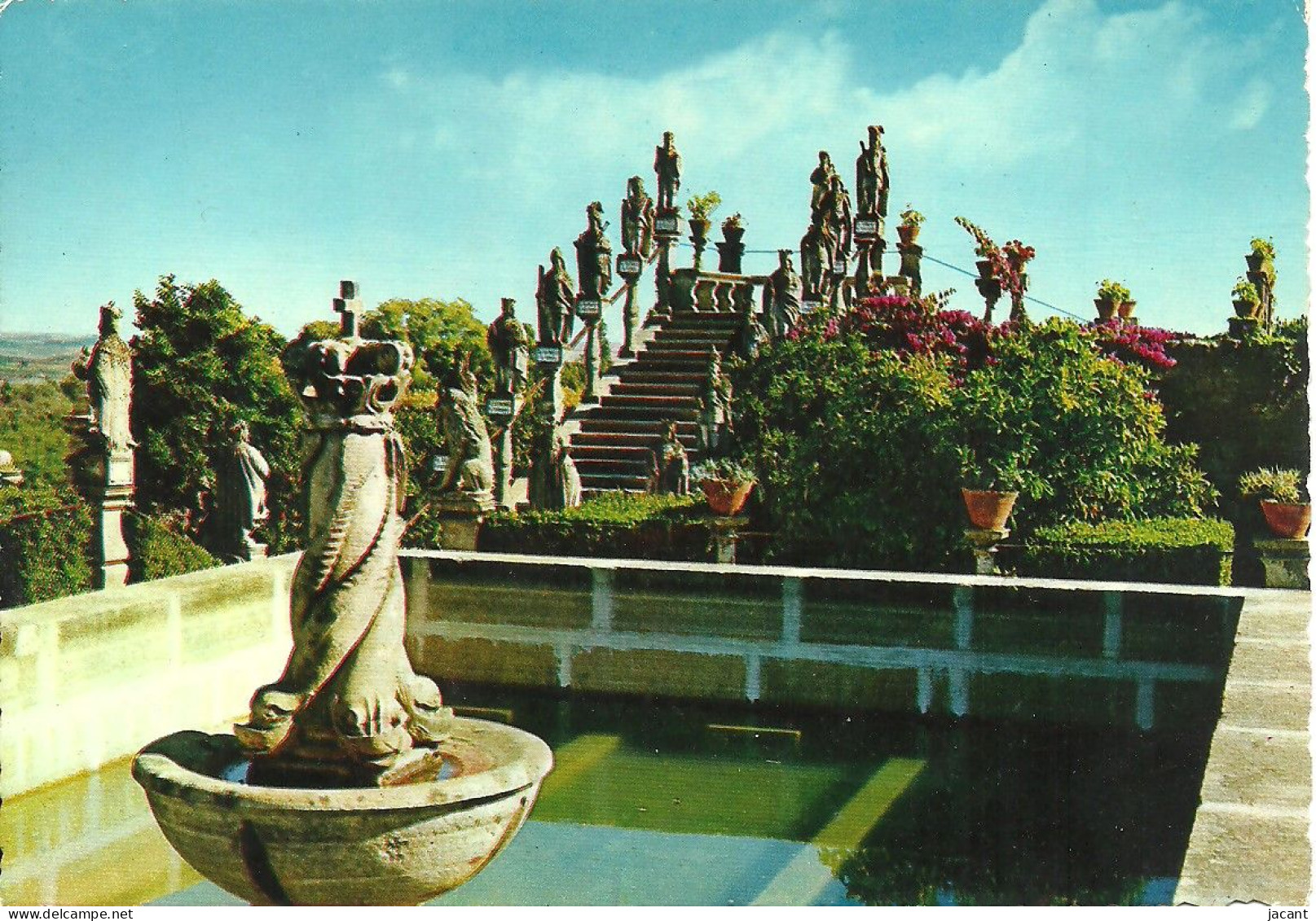 Portugal - Castelo Branco - Jardim Do Paço - Largo Das Coroas E Escadaria Dos Reis - Castelo Branco