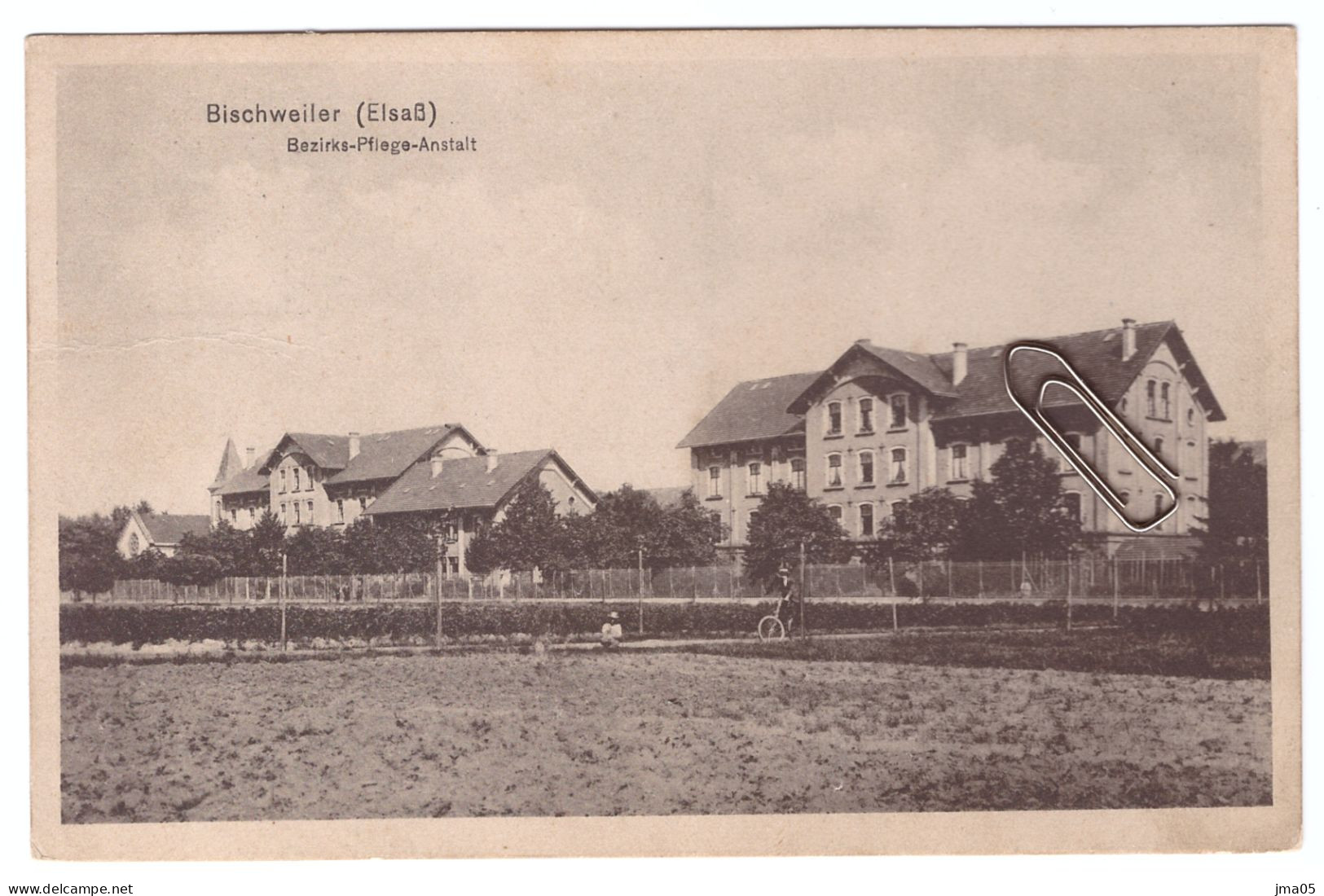 CPA De Bischwiller - Bischweiler - Bezirks-Plege-Anstalt - 1917 (01) - Bischwiller