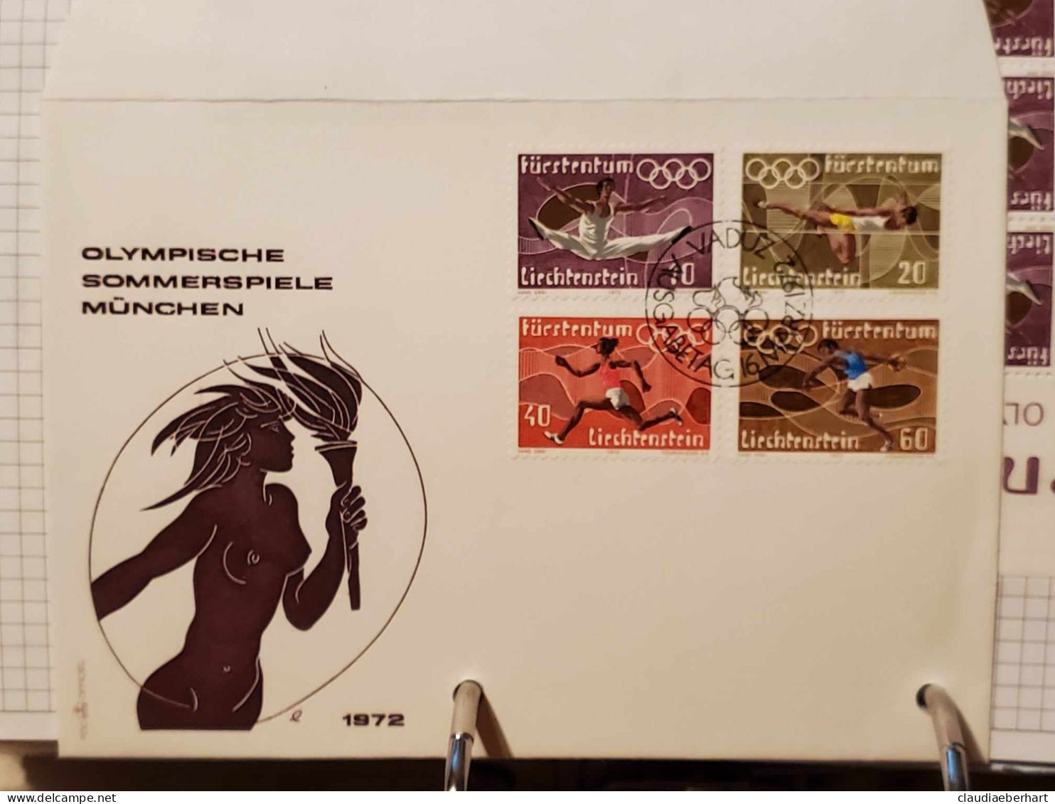 1972 Olympische Sommerspiele München Ersttagsbrief - Cartas & Documentos