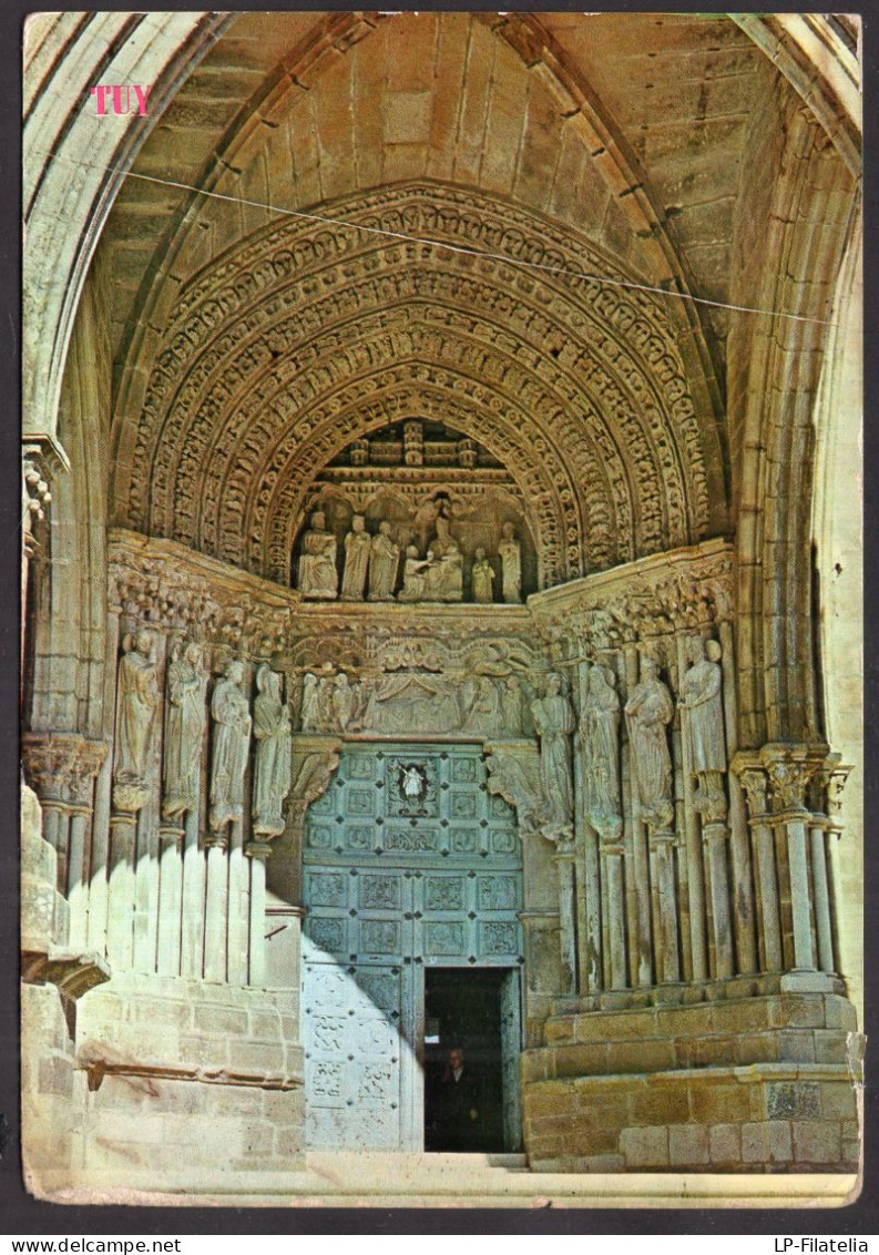 España - 1968 - Tuy - Portico De La Catedral - Pontevedra