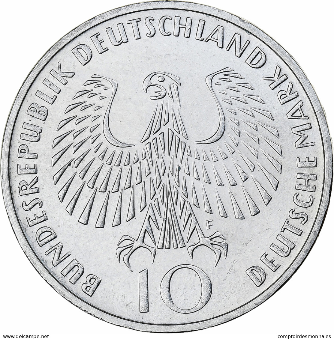 Monnaie, République Fédérale Allemande, 10 Mark, 1972, Stuttgart, SUP+ - Gedenkmünzen