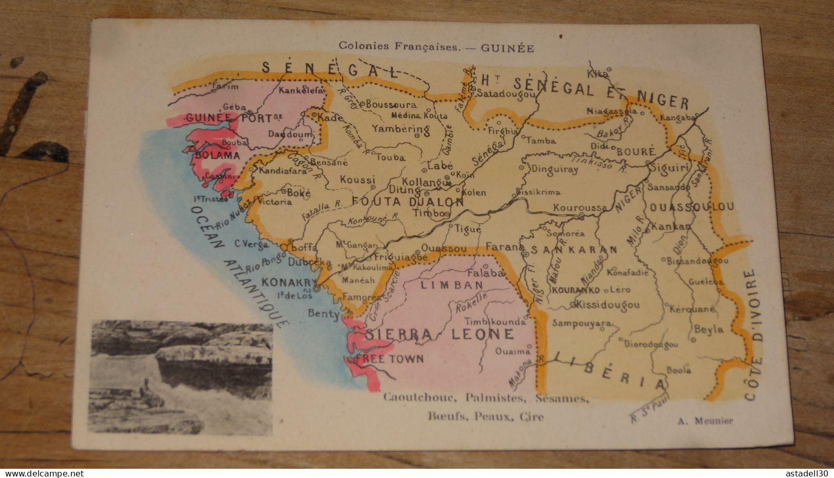 Carte De GUINEE ................ BB-17236 - Guinée Française