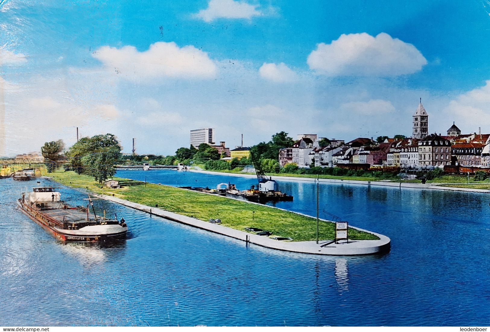 Schweinfurt - Partie Am Main - Grossschiffahrtstrasse Rhein Main Donau - Schweinfurt