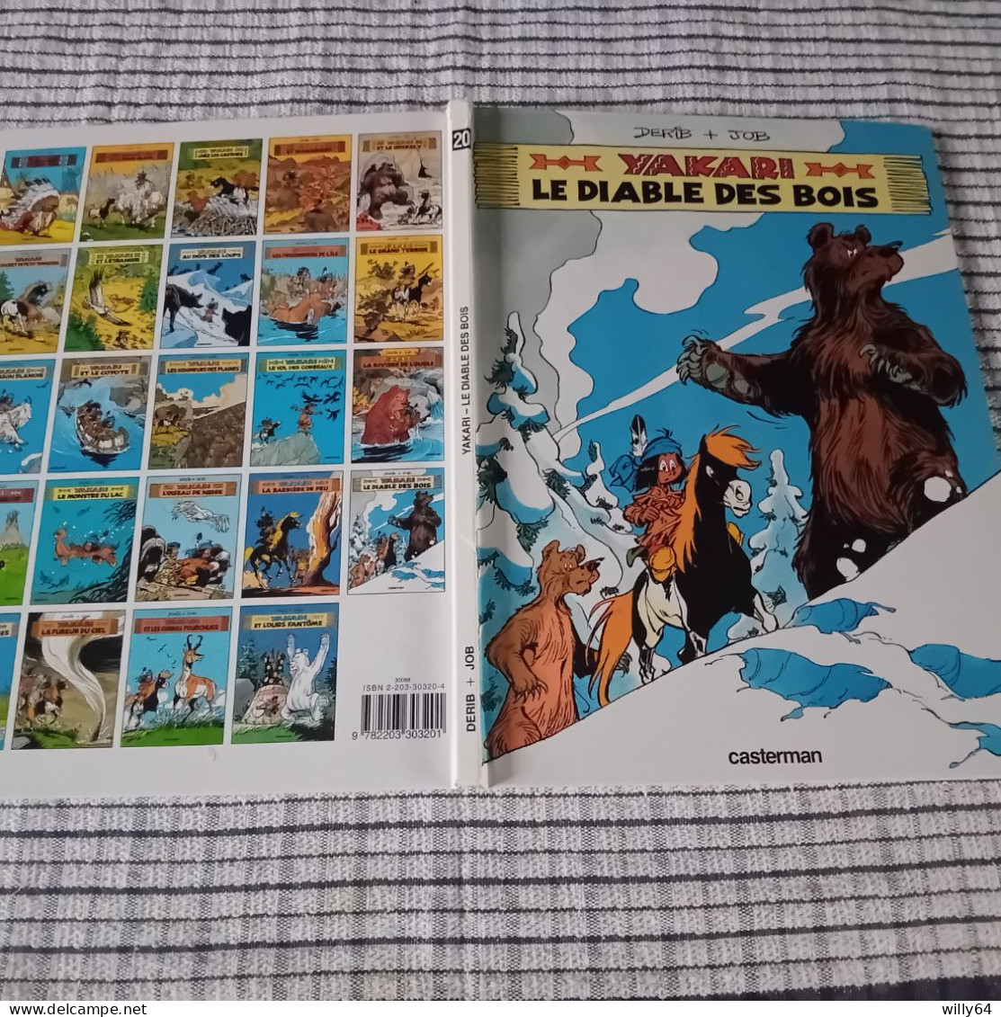 YAKARI   T20  Le Diable Des Bois   1994   Editions: CASTERMAN  TBE - Yakari