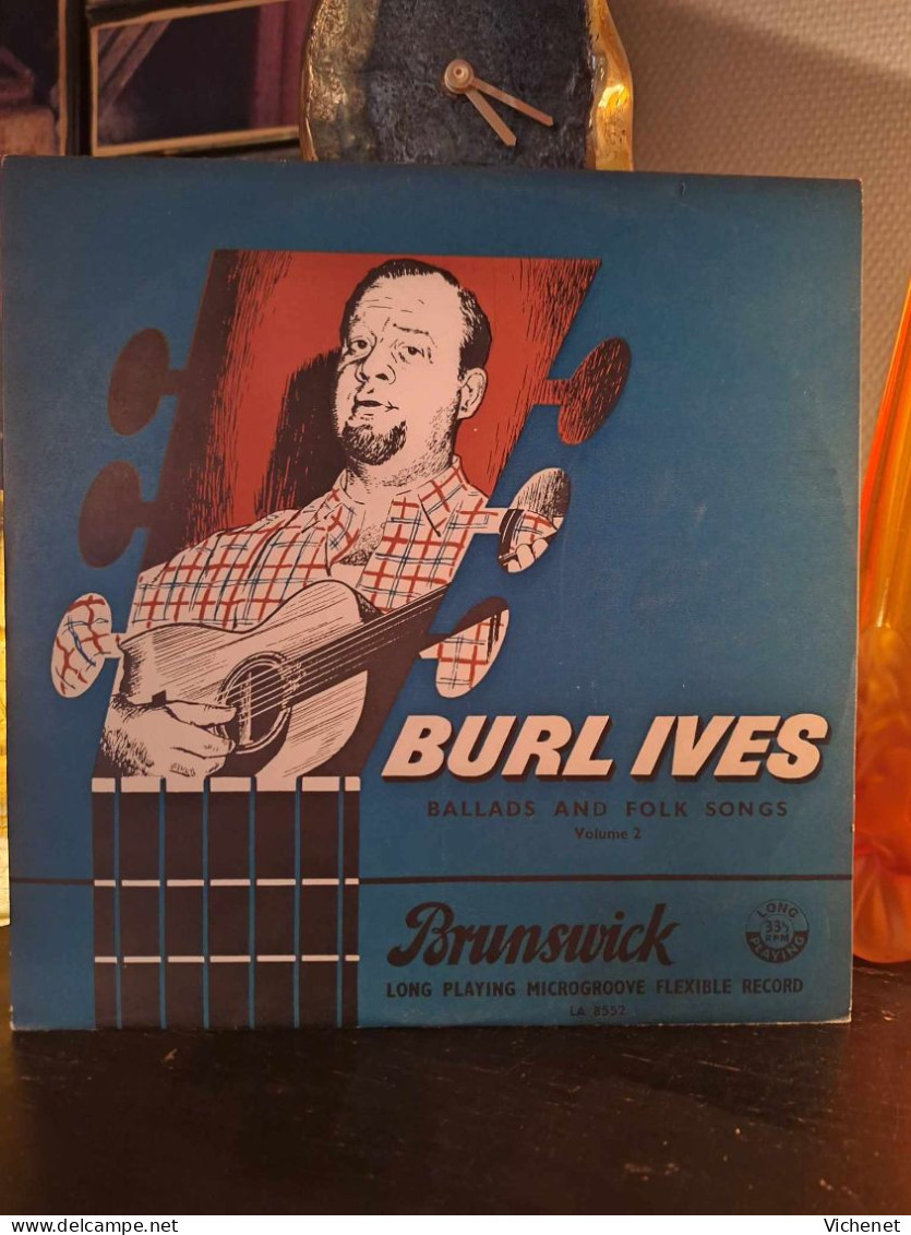 Burl Ives – Ballads And Folk Songs Volume 2 - 25 Cm - Formatos Especiales