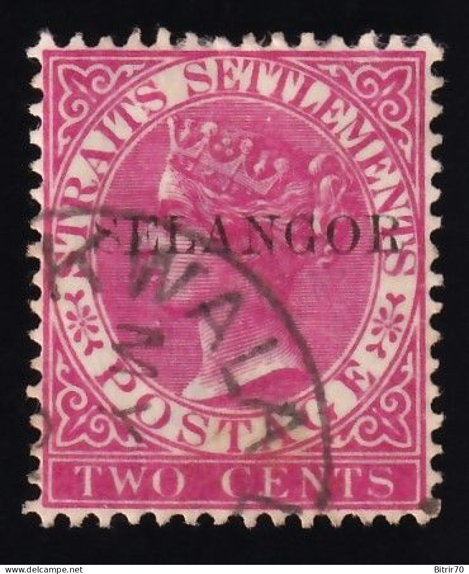 Selangor. 1892-90   Y&T. 6c IV. - Selangor
