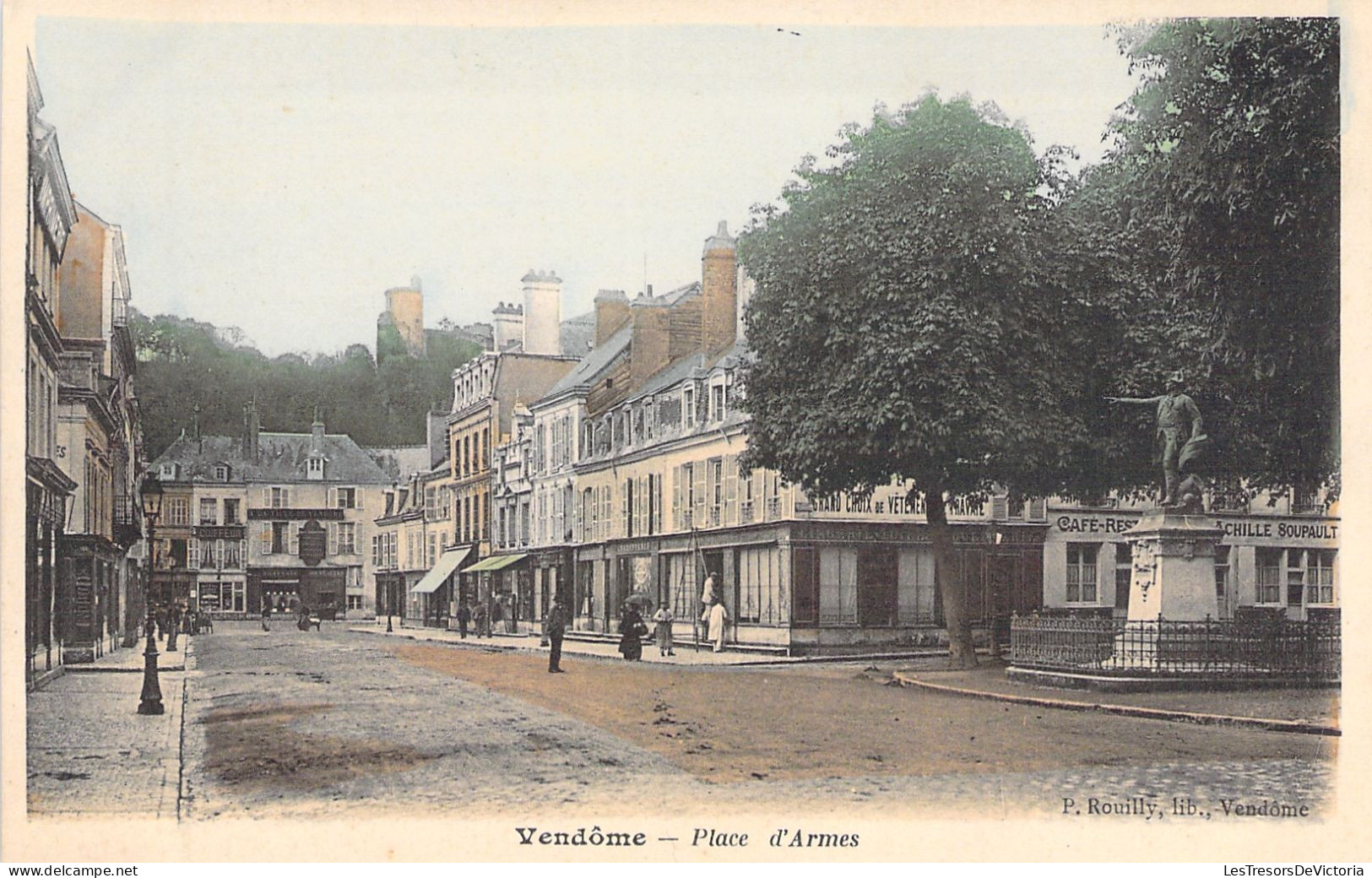 FRANCE - VENDOME -  Place D'armes - Rouilly - Colorisé - Carte Postale Ancienne - Vendome