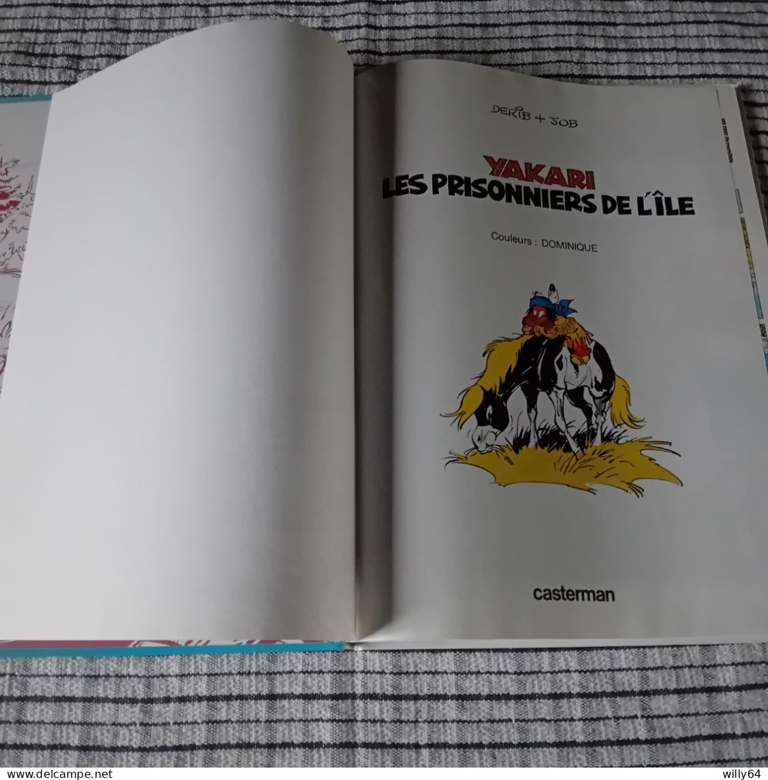 YAKARI   T9  Les Prisonniers De L'ile   Editions: CASTERMAN  BE - Yakari