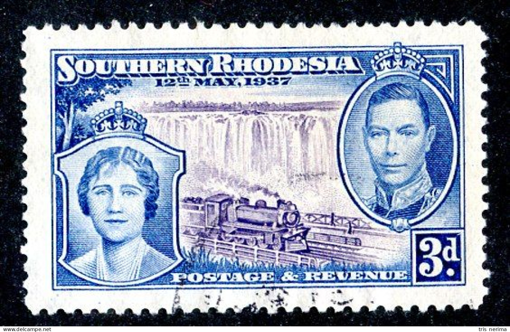 498 BCXX 1937 Scott #40 Used (offers Welcome) - Southern Rhodesia (...-1964)