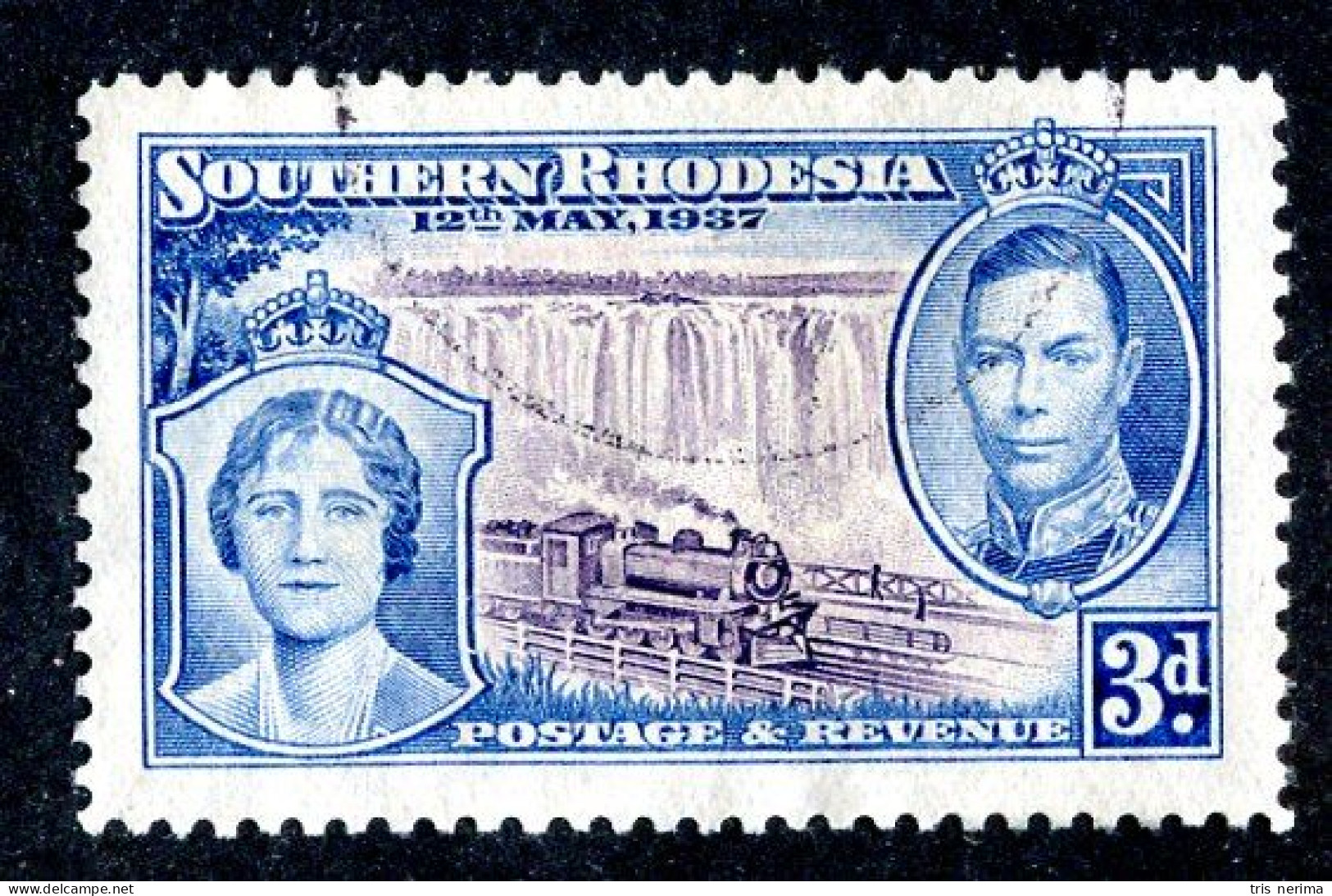 499 BCXX 1937 Scott #40 Used (offers Welcome) - Southern Rhodesia (...-1964)