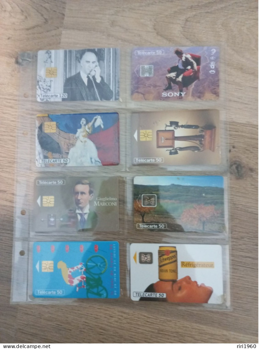 Telecartes .lot De 99 Telecartes France Télécom Avec Album. - Lots - Collections