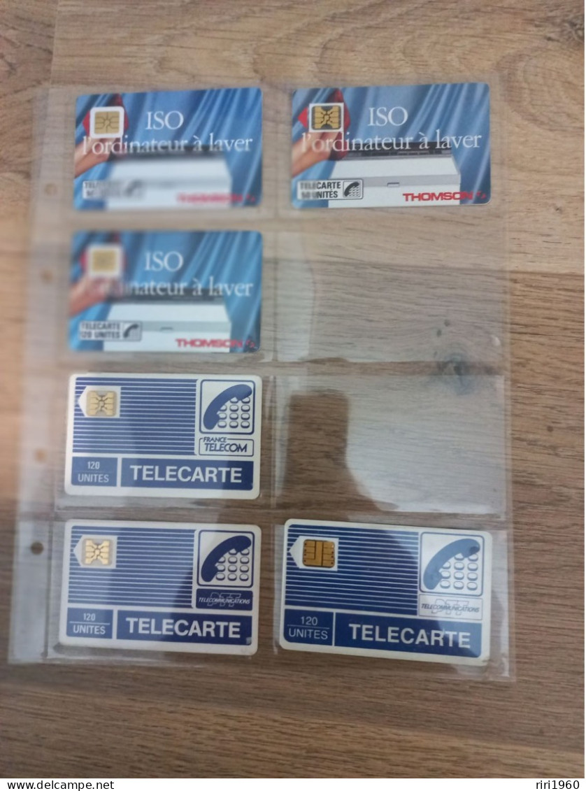 Telecartes .lot de 99 telecartes france Télécom avec album.