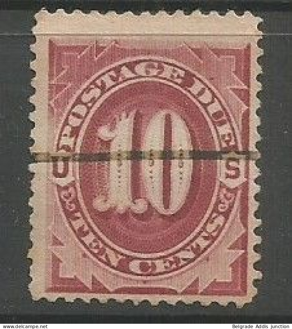 USA Postage Due Scott #J19 Used 1884 - Segnatasse