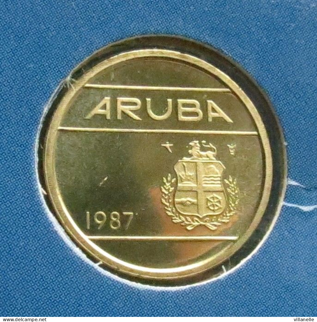Aruba 5 Cents 1987  UNC ºº - Aruba
