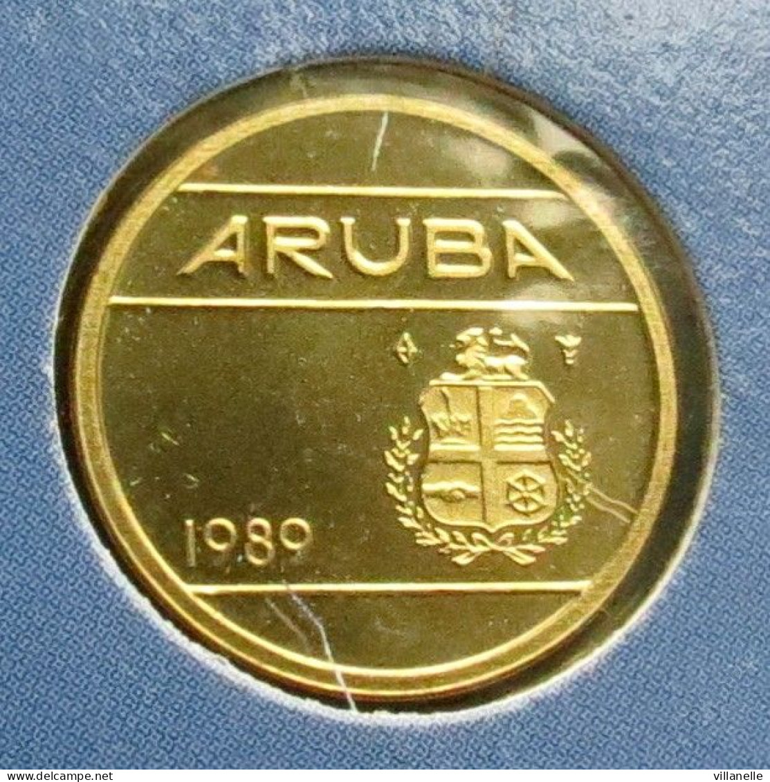 Aruba 5 Cents 1989  UNC ºº - Aruba