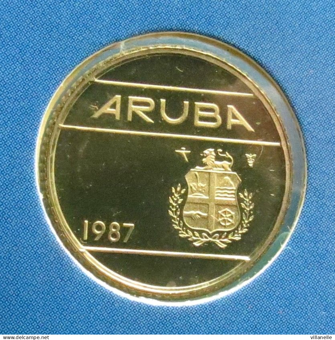 Aruba 10 Cents 1987  UNC ºº - Aruba