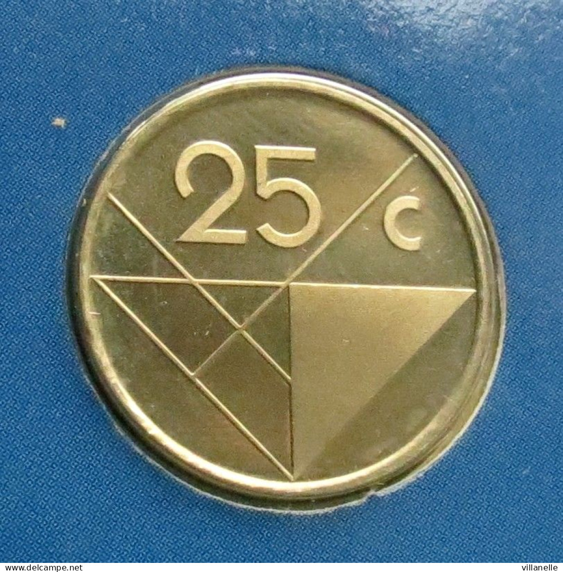 Aruba 25 Cents 1987  UNC ºº - Aruba