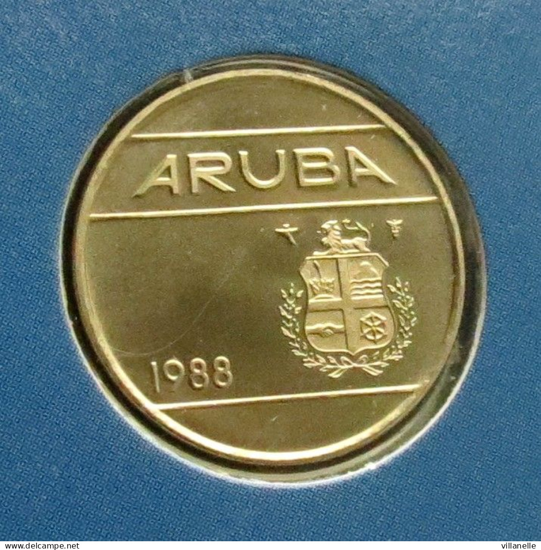 Aruba 25 Cents 1988  UNC ºº - Aruba