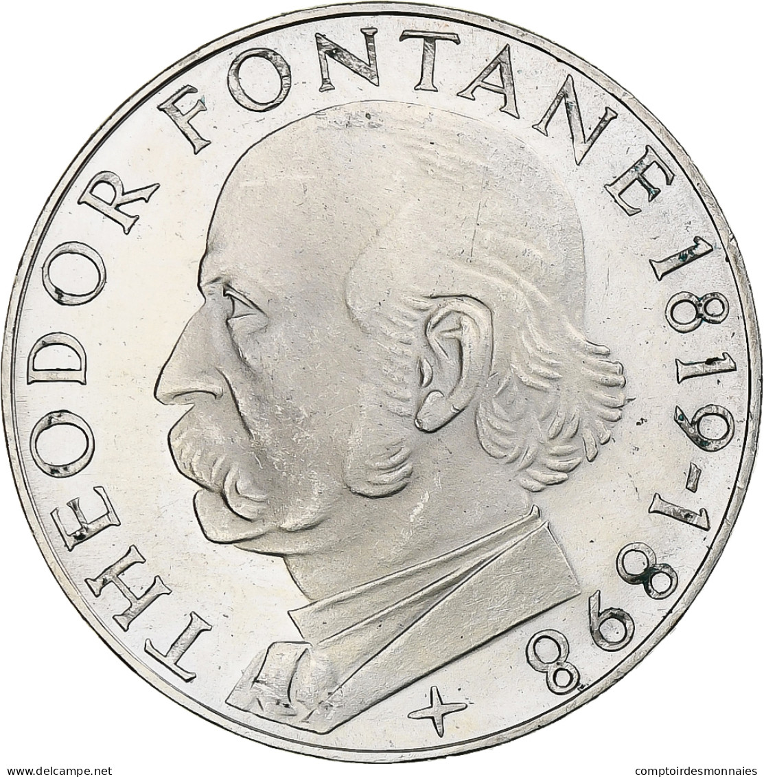 Monnaie, République Fédérale Allemande, 5 Mark, 1969, Karlsruhe, Germany, BE - Commémoratives