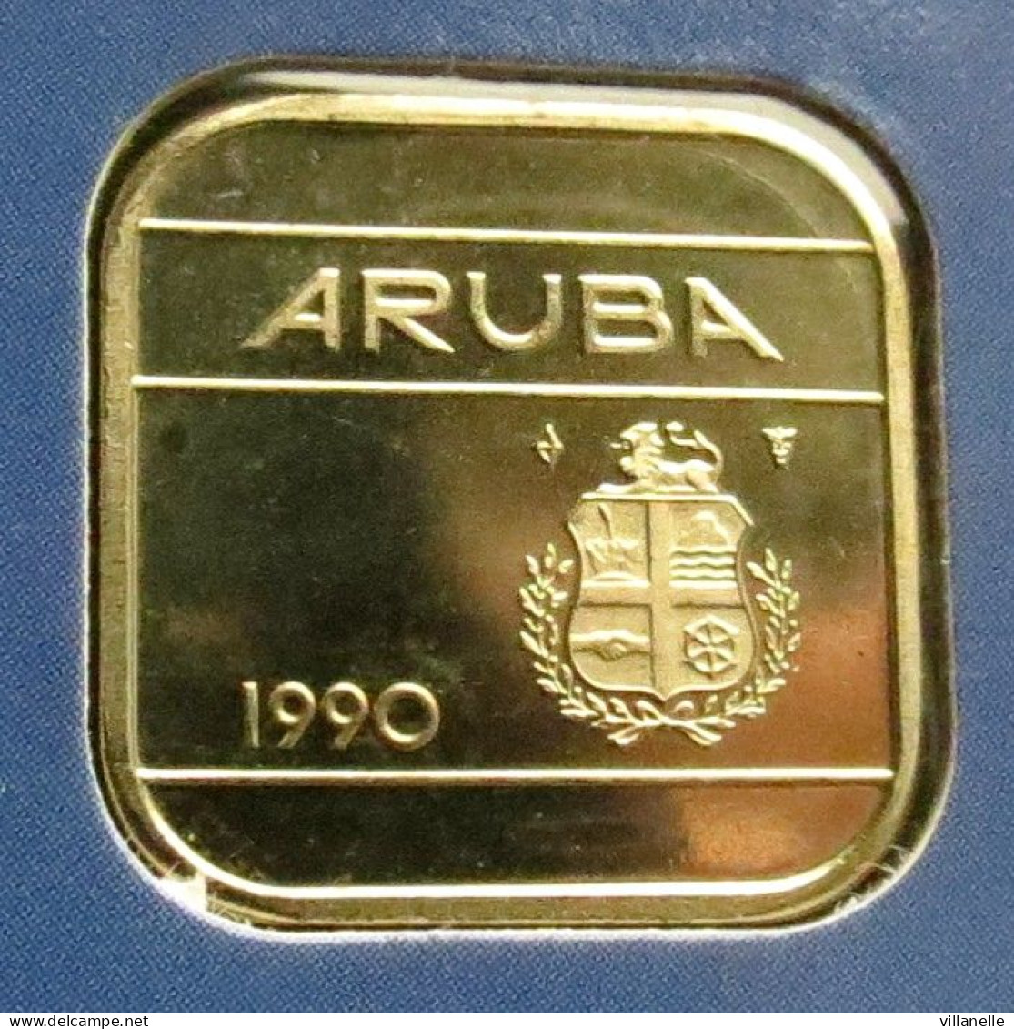 Aruba 50 Cents 1990  UNC ºº - Aruba