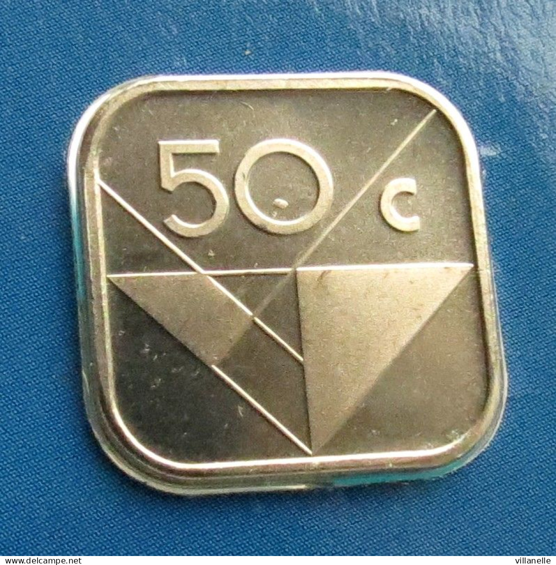 Aruba 50 Cents 1991  UNC ºº - Aruba