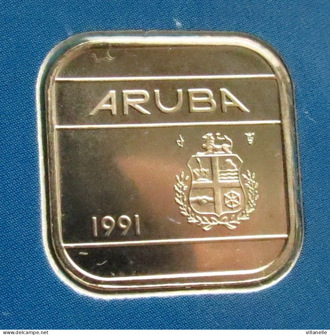 Aruba 50 Cents 1991  UNC ºº - Aruba