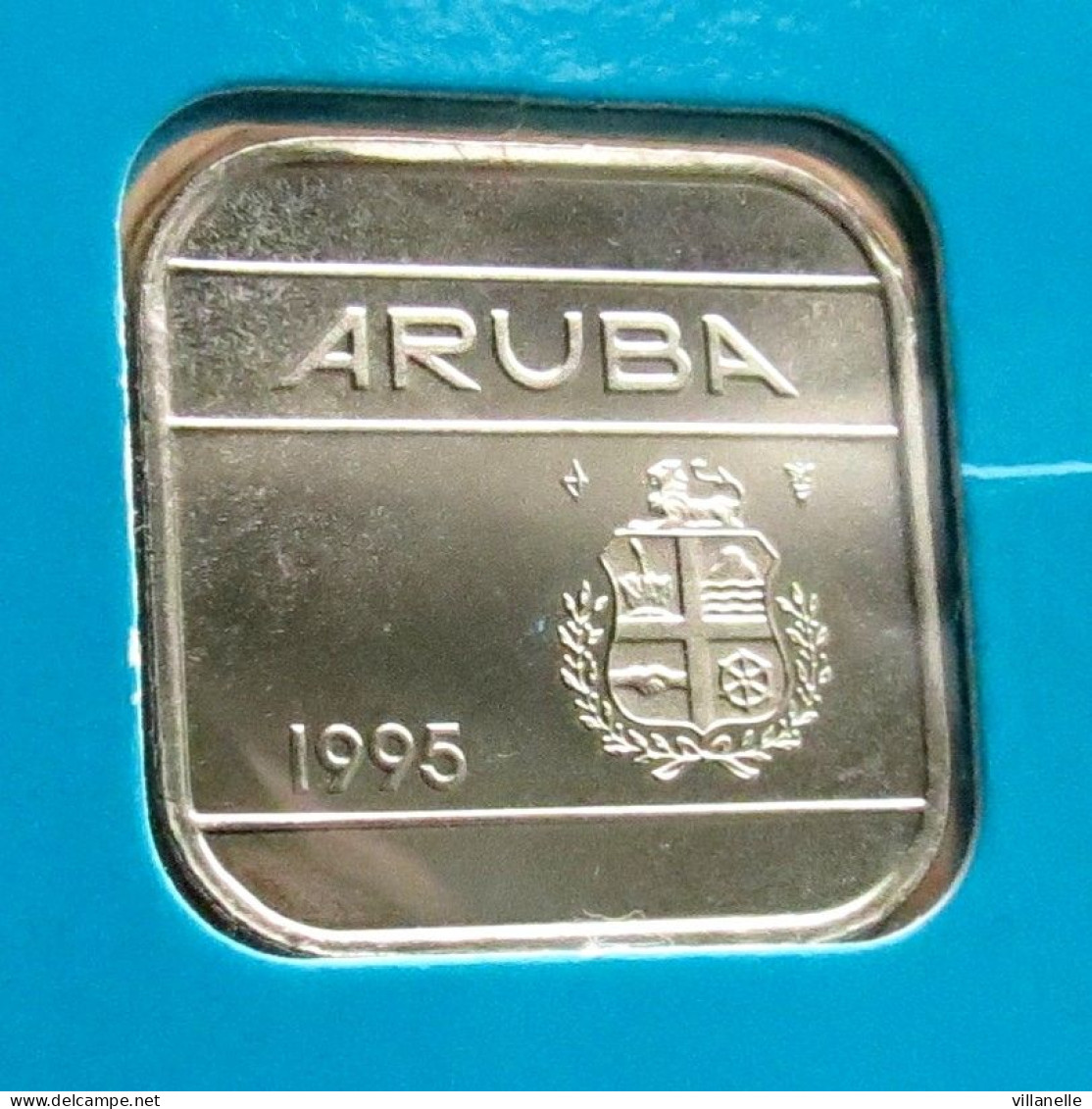 Aruba 50 Cents 1995  UNC ºº - Aruba