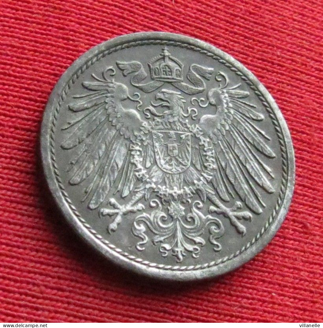 Germany 10 Pfennig 1921 KM# 26 Lt 1436 *VT  Alemania Allemagne Alemanha Deutsches Reich - Autres & Non Classés