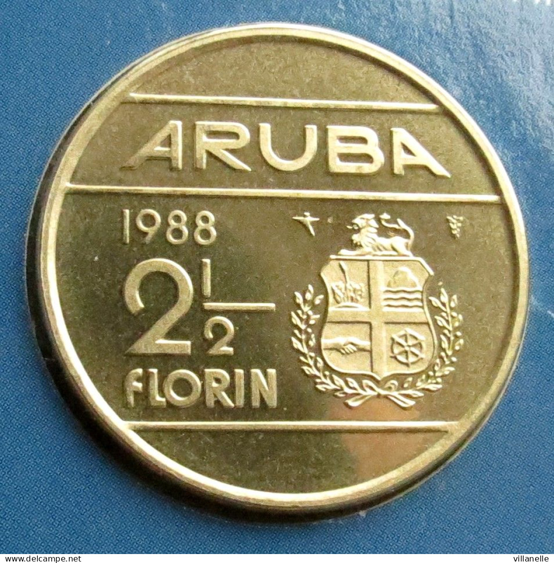 Aruba 2,1/2 Florin 1988  UNC ºº - Aruba