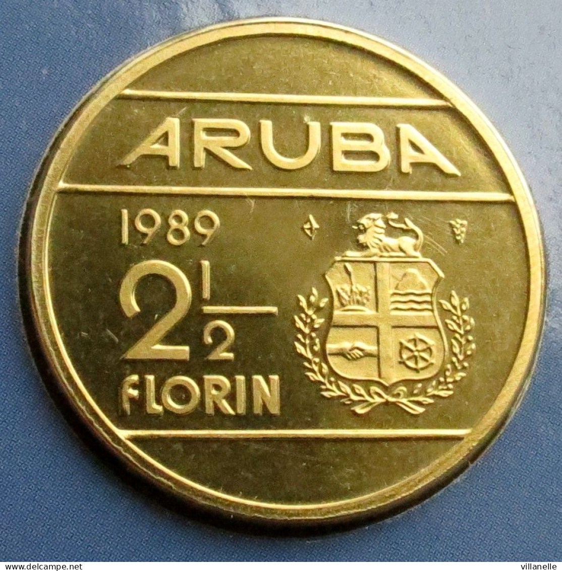 Aruba 2,1/2 Florin 1989  UNC ºº - Aruba