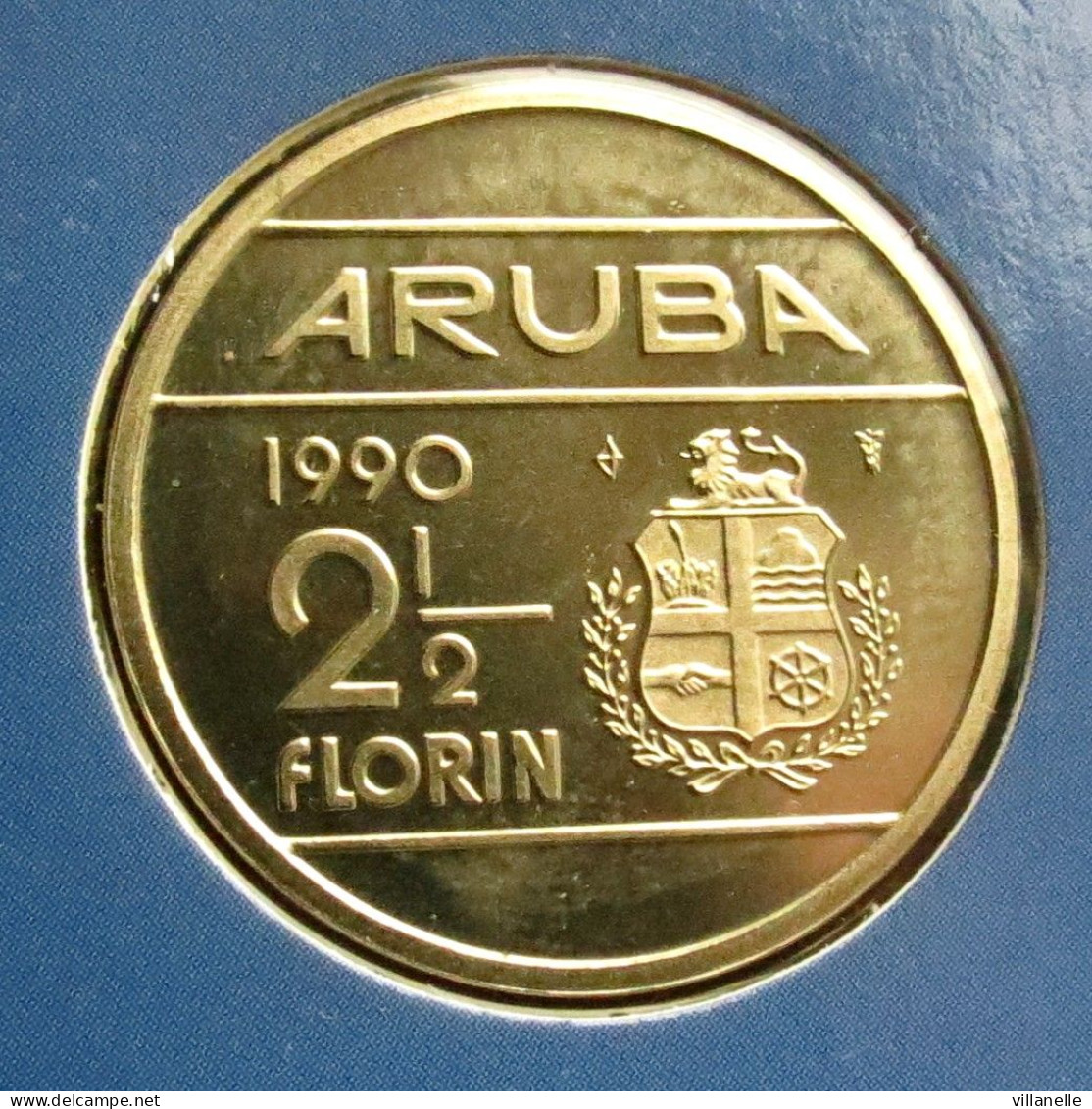 Aruba 2,1/2 Florin 1990  UNC ºº - Aruba