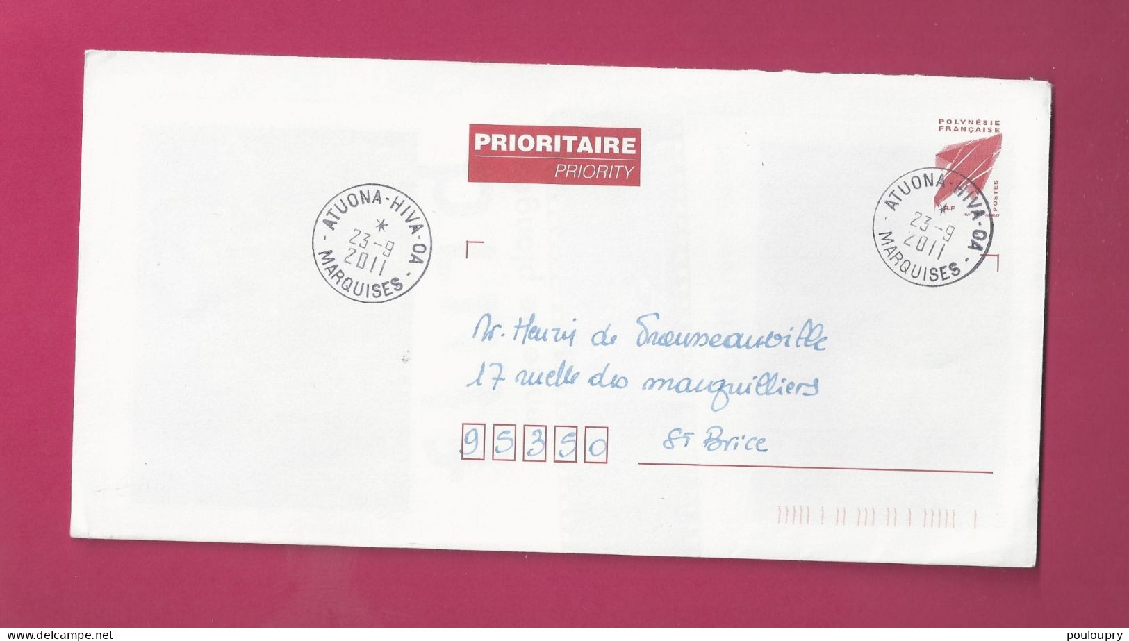 Lettre De 2011 Pour La France - YT N° PAP 16-E - Prêt-à-poster