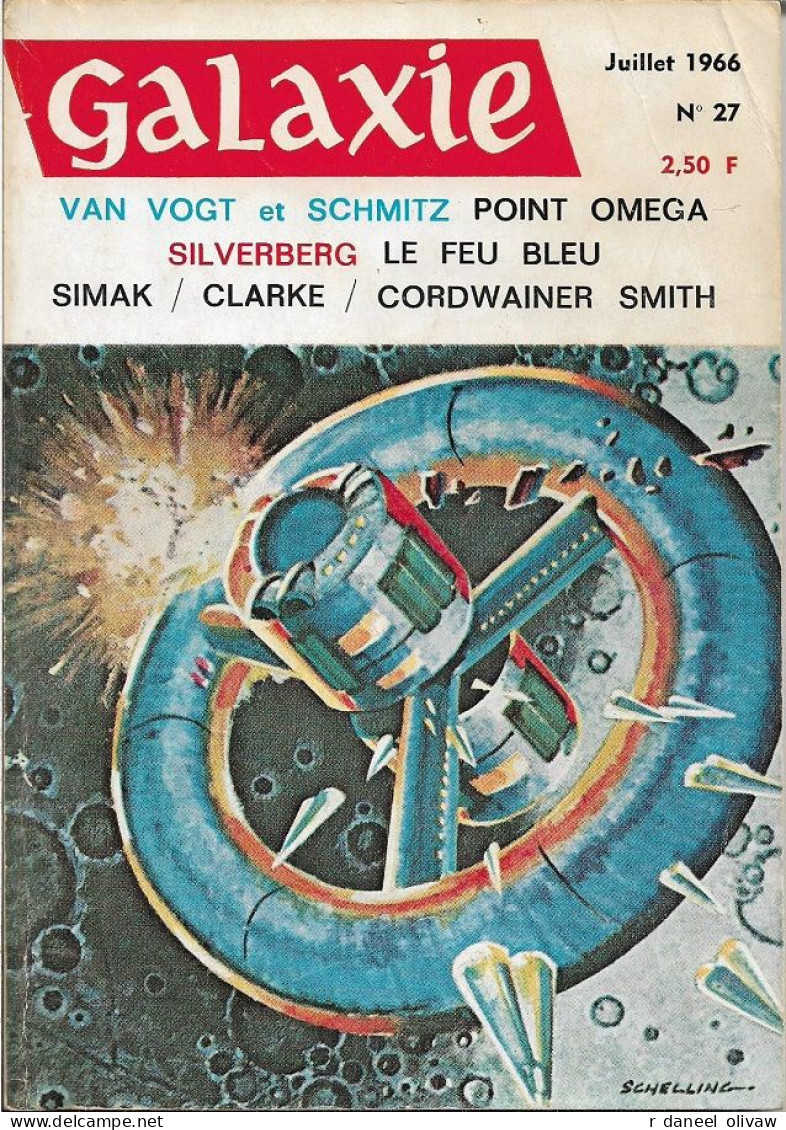 Galaxie N° 27, Juillet 1966 (BE+) - Opta