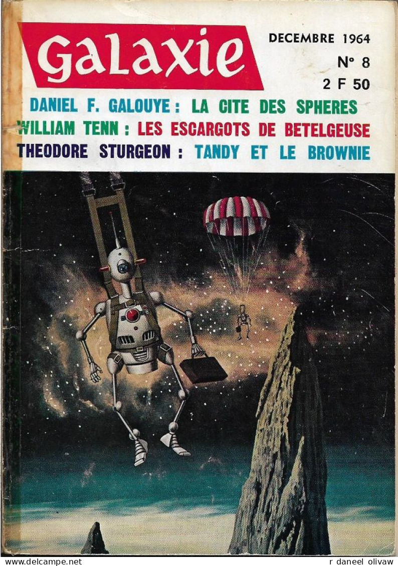 Galaxie N° 8, Décembre 1964 (BE) - Opta
