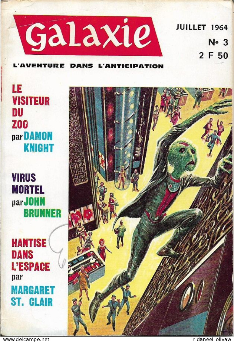 Galaxie N° 3, Juillet 1964 (BE+) - Opta