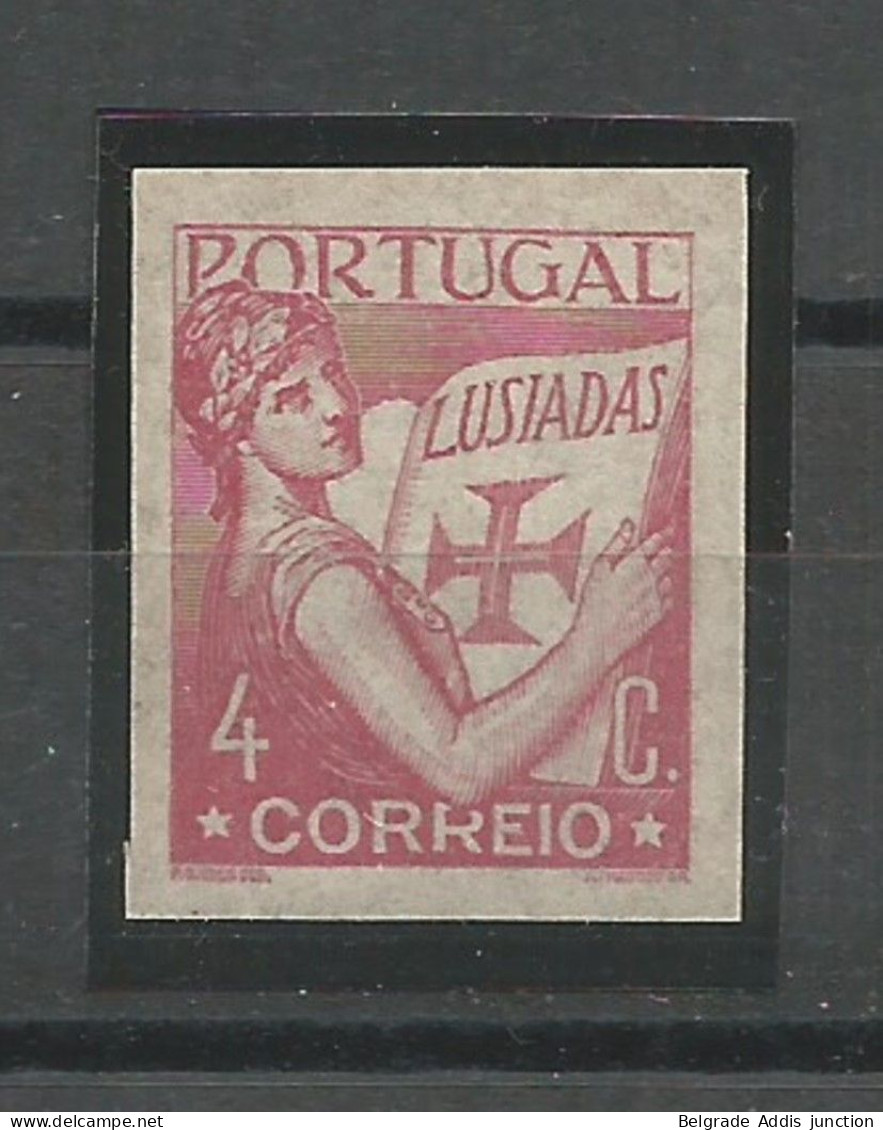 Portugal Afinsa 513 Proof Imperforated In Another Colour 1931 Lusiadas - Essais, épreuves & Réimpressions