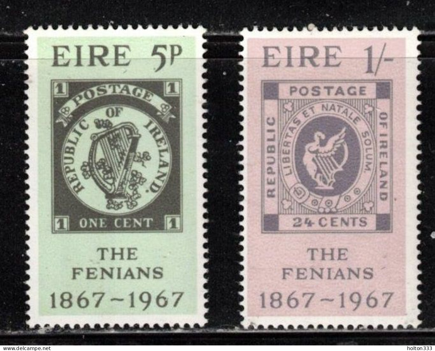 IRELAND Scott # 238-9 MNH - Centenary Of Fenian Rising - Neufs