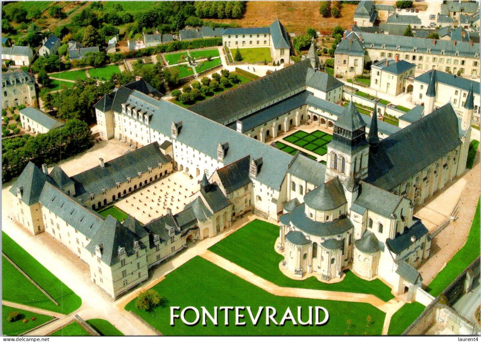 14-12-2023 (2 W 10) France - Abbaye De Fontevraud - Kirchen U. Kathedralen