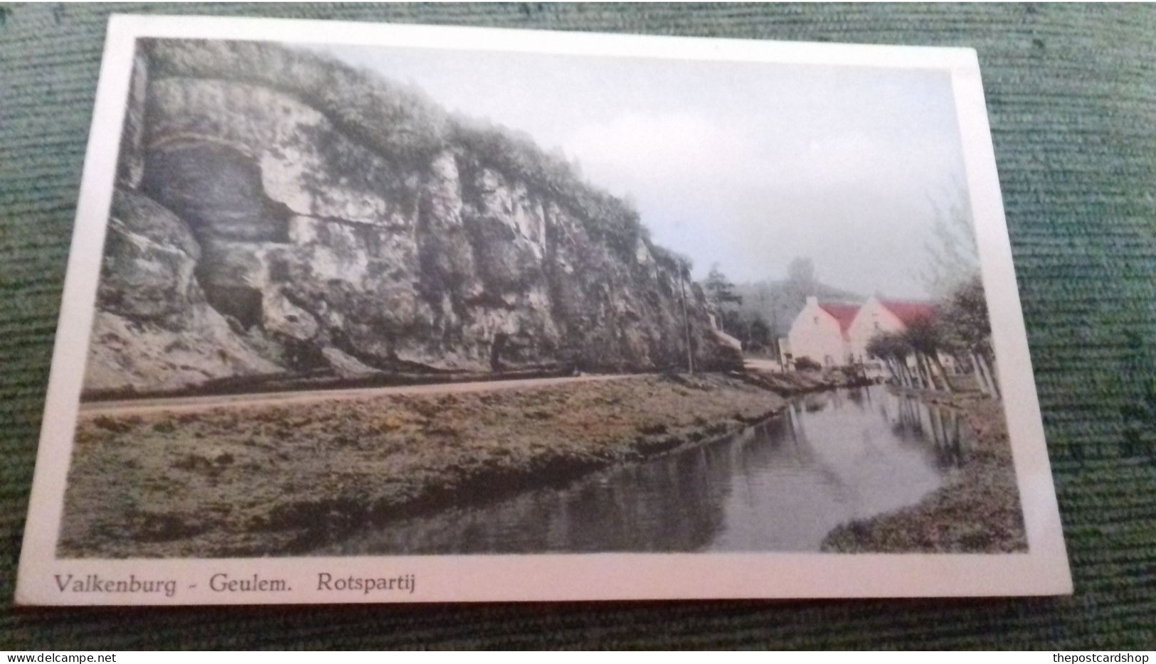 Valkenburg (Limburg - Nederland) * (Uitgave Gebrs. Simons) Geulem, Rotspartij, Rochers, Canal, Quai, Couleur Kleur - Valkenburg