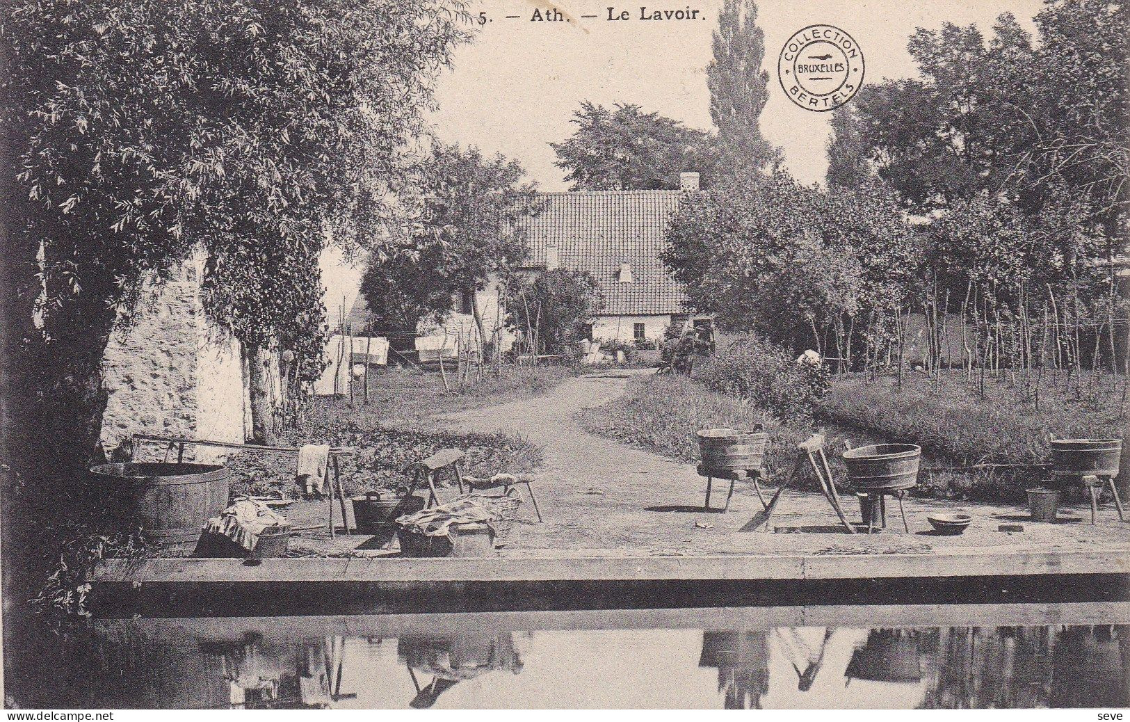 ATH Le Lavoir Non Postée - Ath