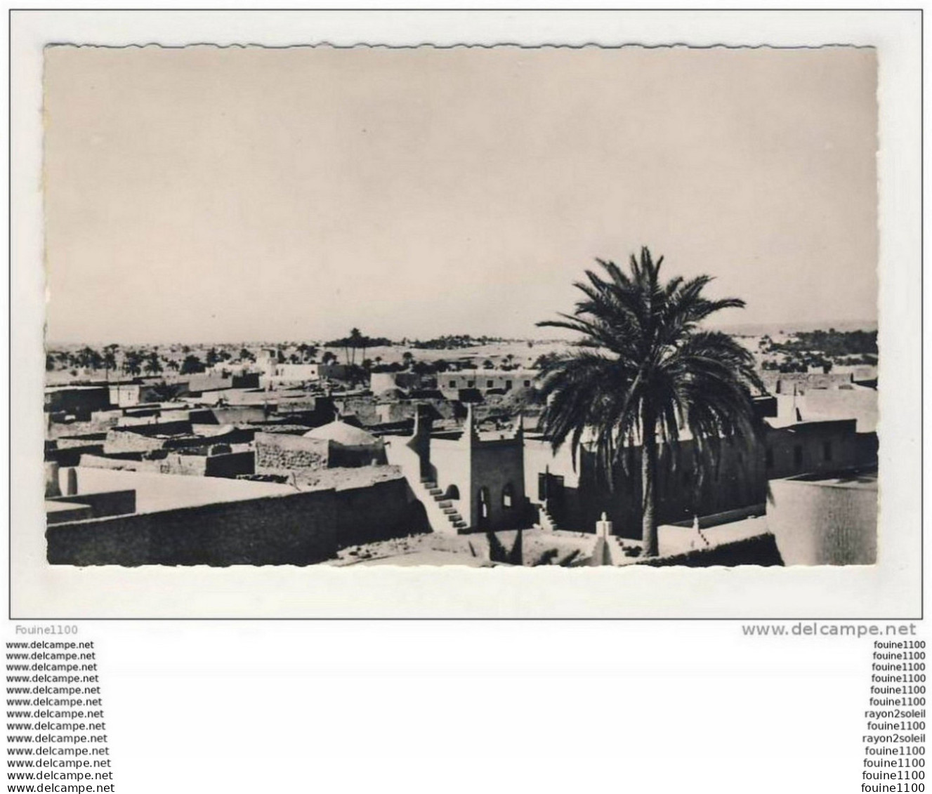 Carte De Ouargla ( Sud Contantinois ) Vue Générale - Ouargla