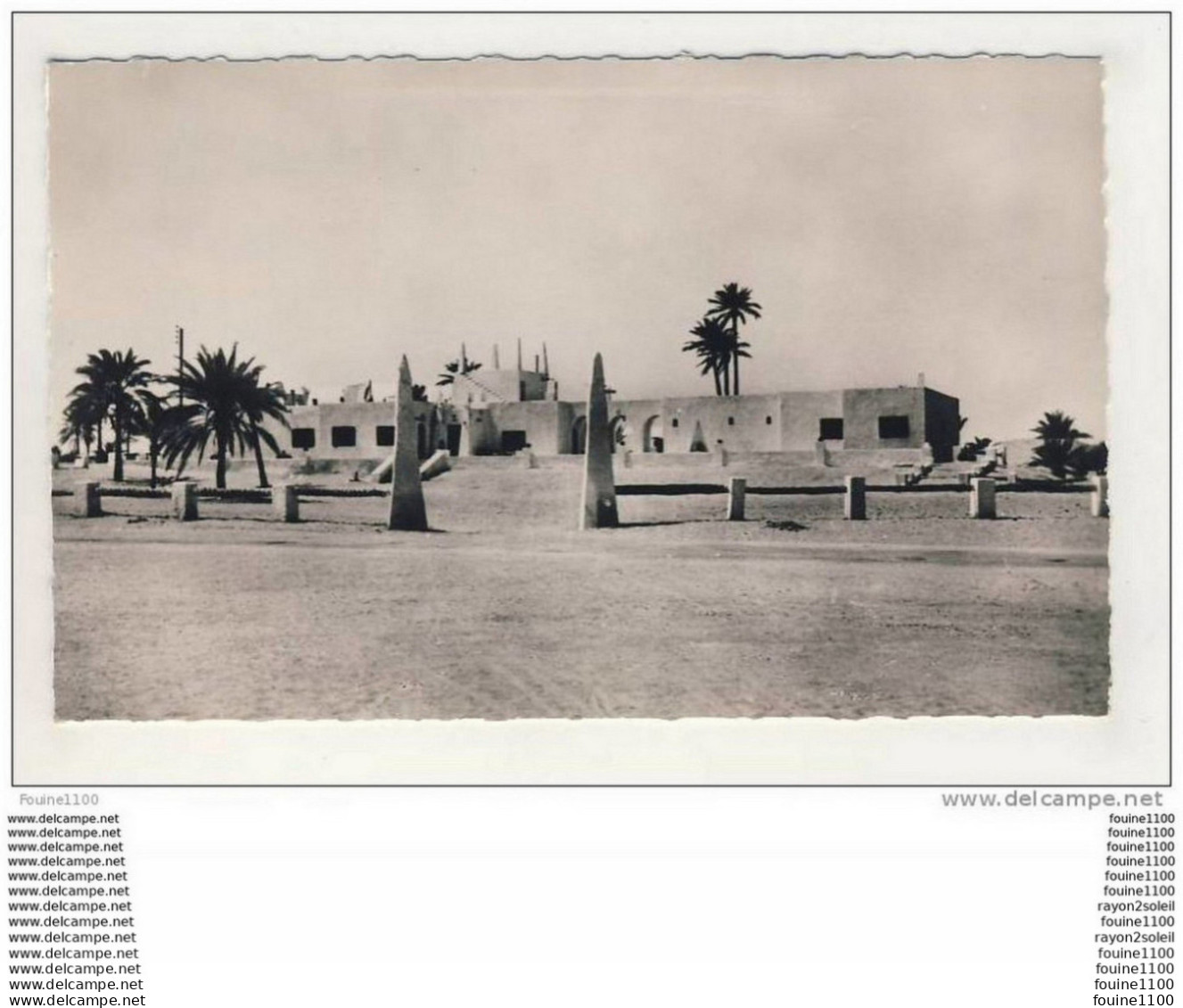 Carte De Ouargla ( Sud Contantinois ) Hôtel SATT - Ouargla