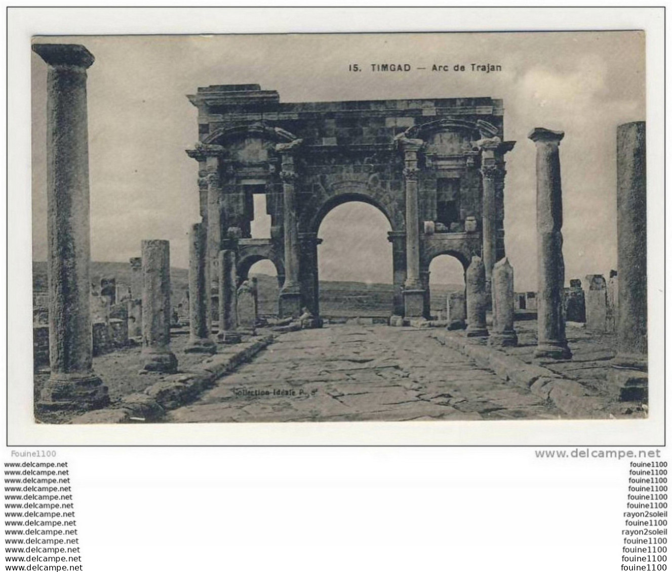 Ruines Romaines De Timgad ( Près De Batna ) Arc De ( Triomphe ) Trajan - Batna