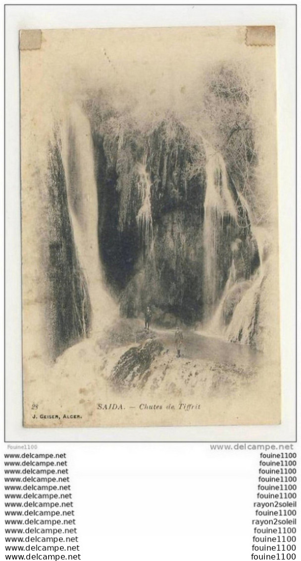 Saida Chutes De Tiffrit ( Cascade )( ATTENTION Très Mauvais état Dommage Car  Peu Courante ) - Saïda