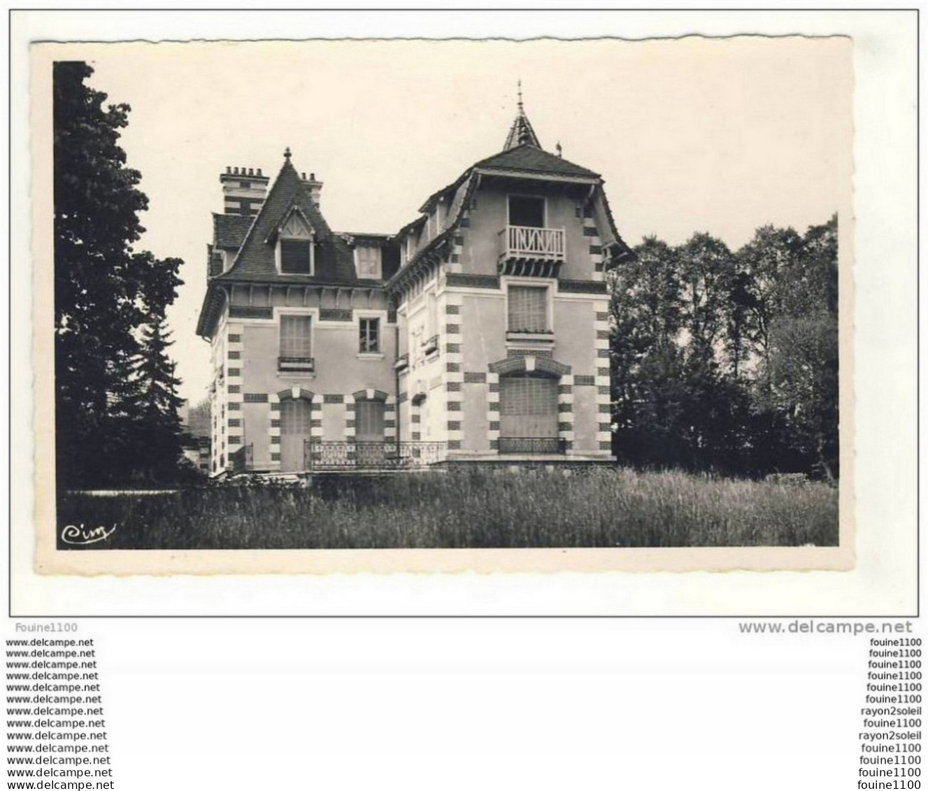 Carte De Massay Le Château Du Ponthereau ( Carte Glacée ) - Massay