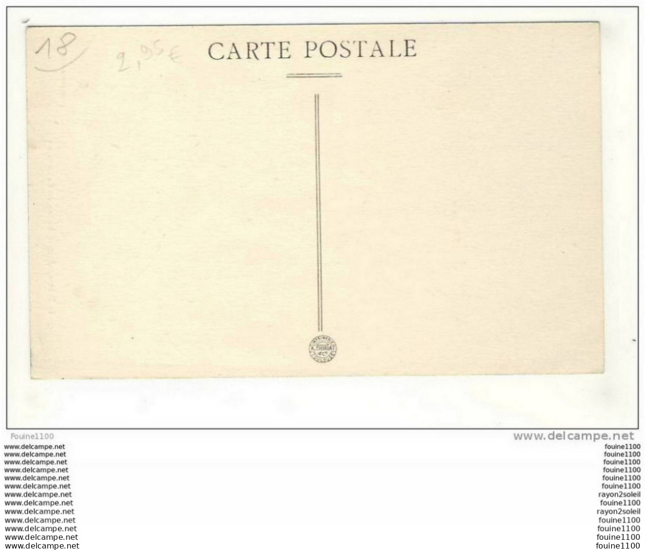 Carte De Nérondes L' église De Laverdines - Nérondes