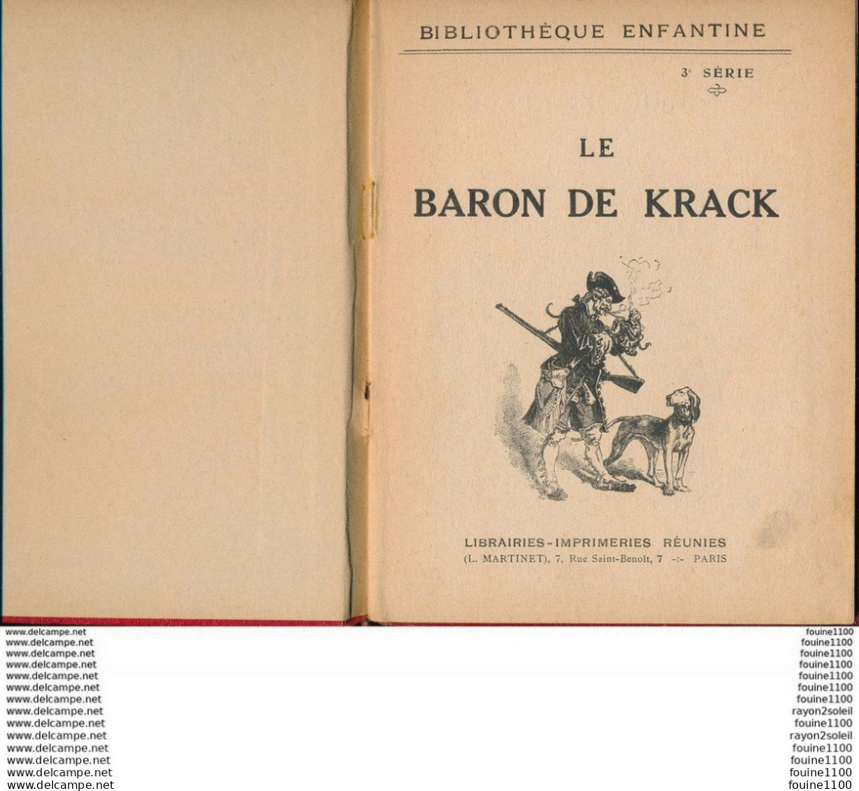 Livre ( Bibliothèque Enfantine ) Le Baron De Krack Les Jolis Contes ( Librairie L Martinet à Paris ) Illustrations - Racconti